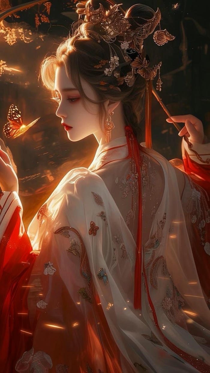 avatar thần thoại cổ trang huyền bí