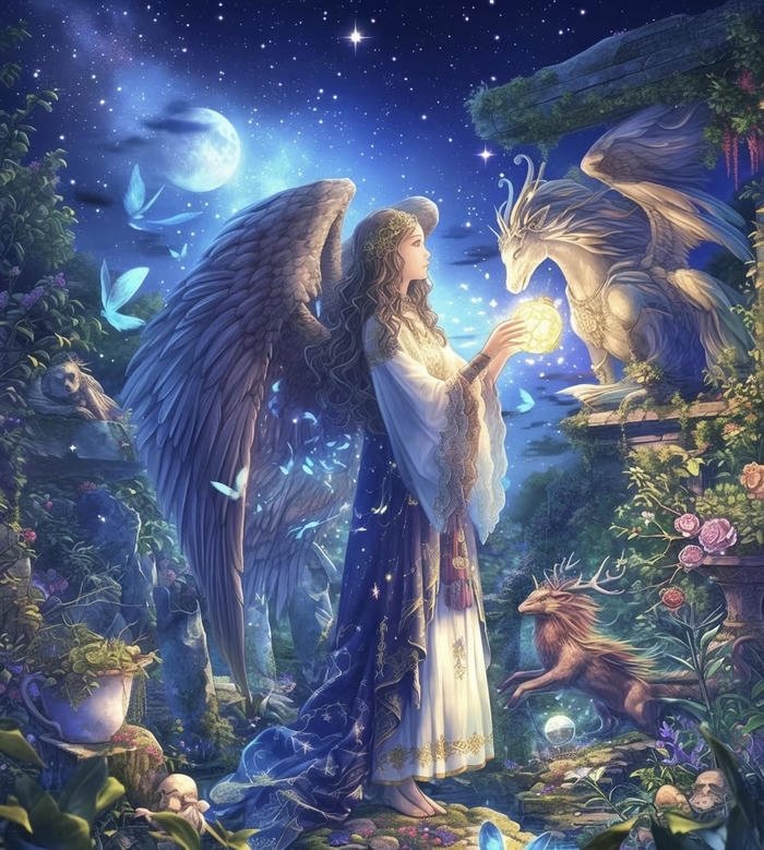 avatar thiên thần ánh sáng