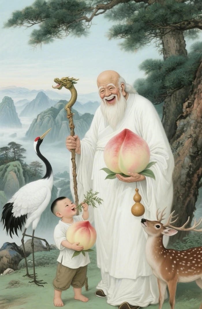 bố cục phúc lộc thọ đẹp mắt