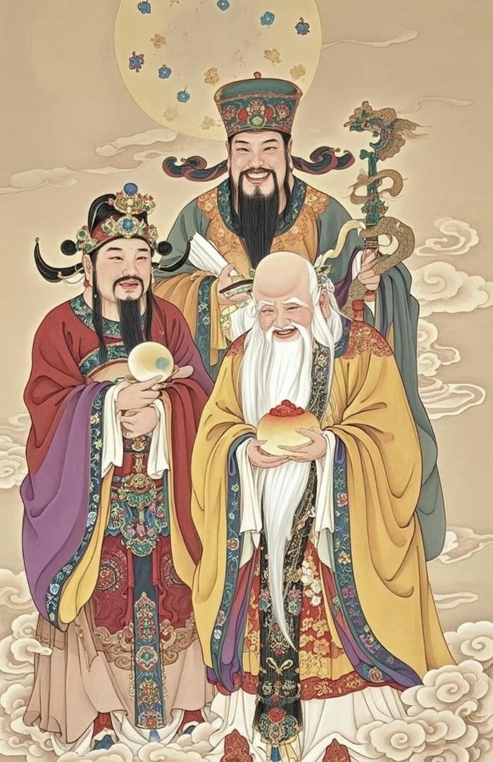 bộ hình phúc lộc thọ thu hút vượng khí