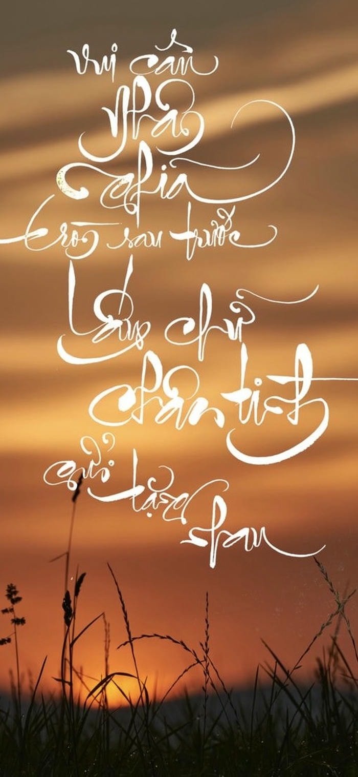 bộ sưu tập ảnh nền chữ triết lý phong cách nhẹ nhàng