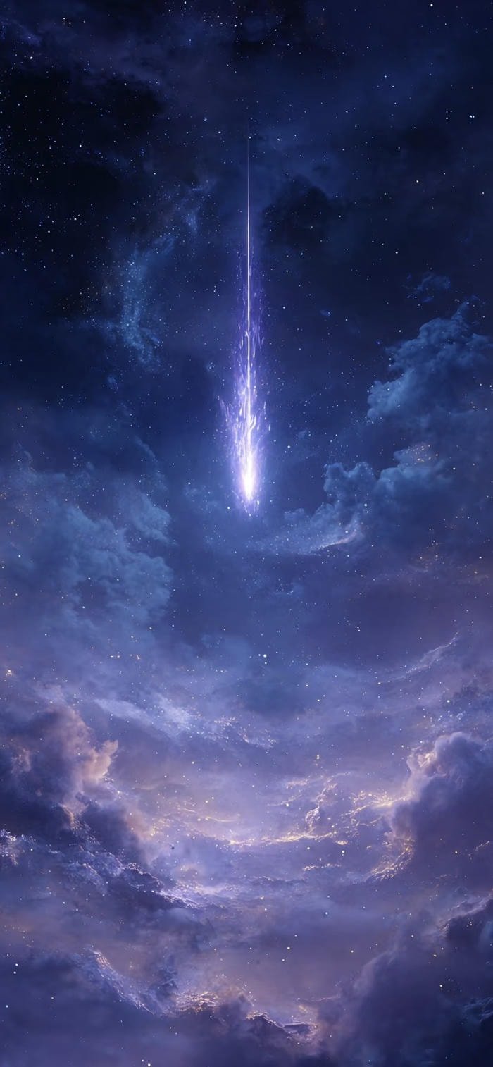 bộ sưu tập hình nền galaxy tím xanh huyền bí