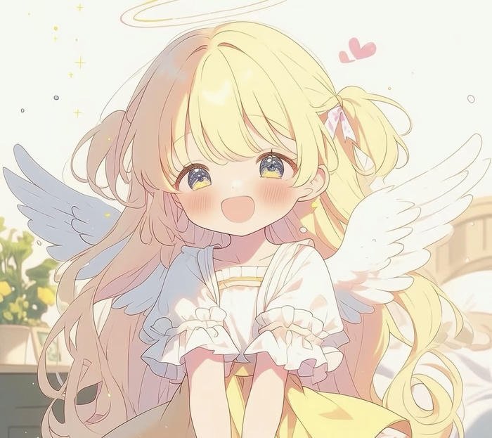 bức hình anime thiên thần nhỏ