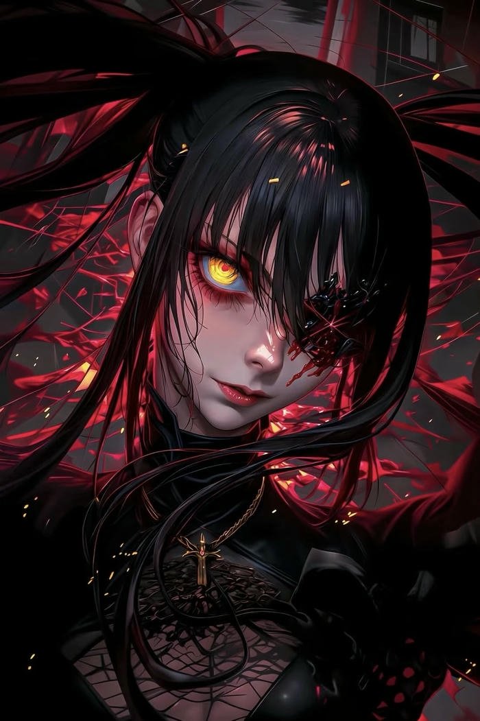 bức họa anime ma mị sắc lạnh