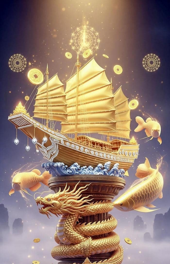 cá rồng phong thuỷ cực đẹp