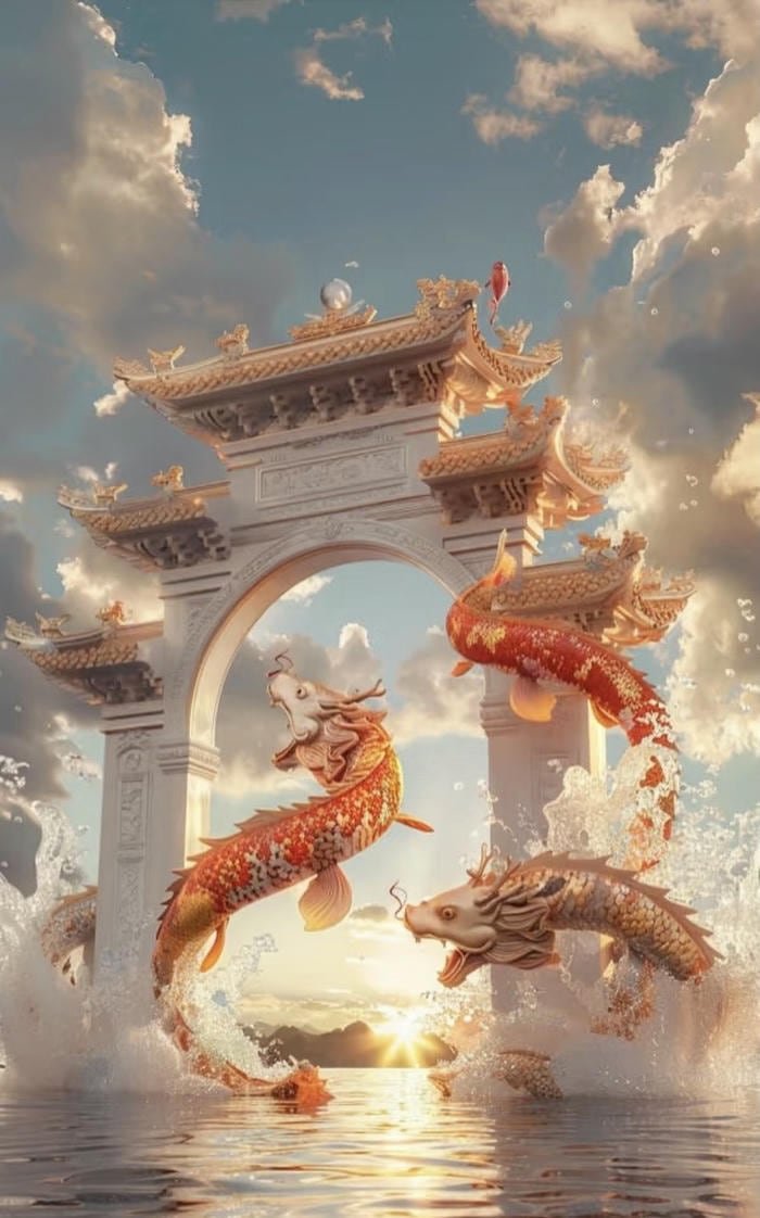 cá rồng phong thuỷ đẹp may mắn
