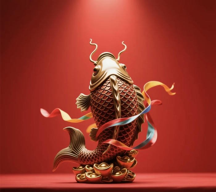 cá rồng phong thuỷ đẹp sang