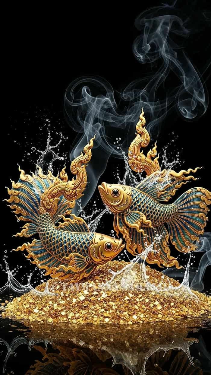 cá rồng phong thuỷ tài lộc