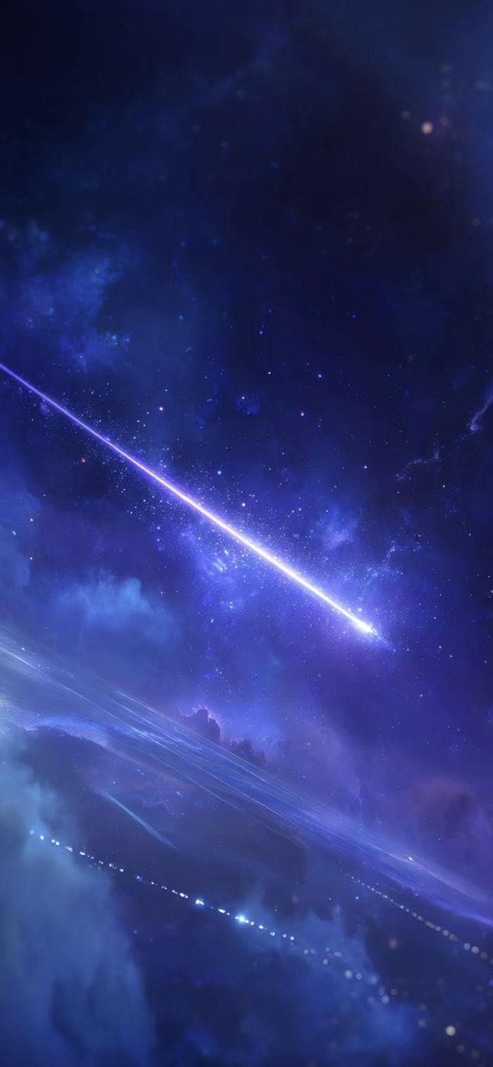 các ảnh nền galaxy tím xanh hd