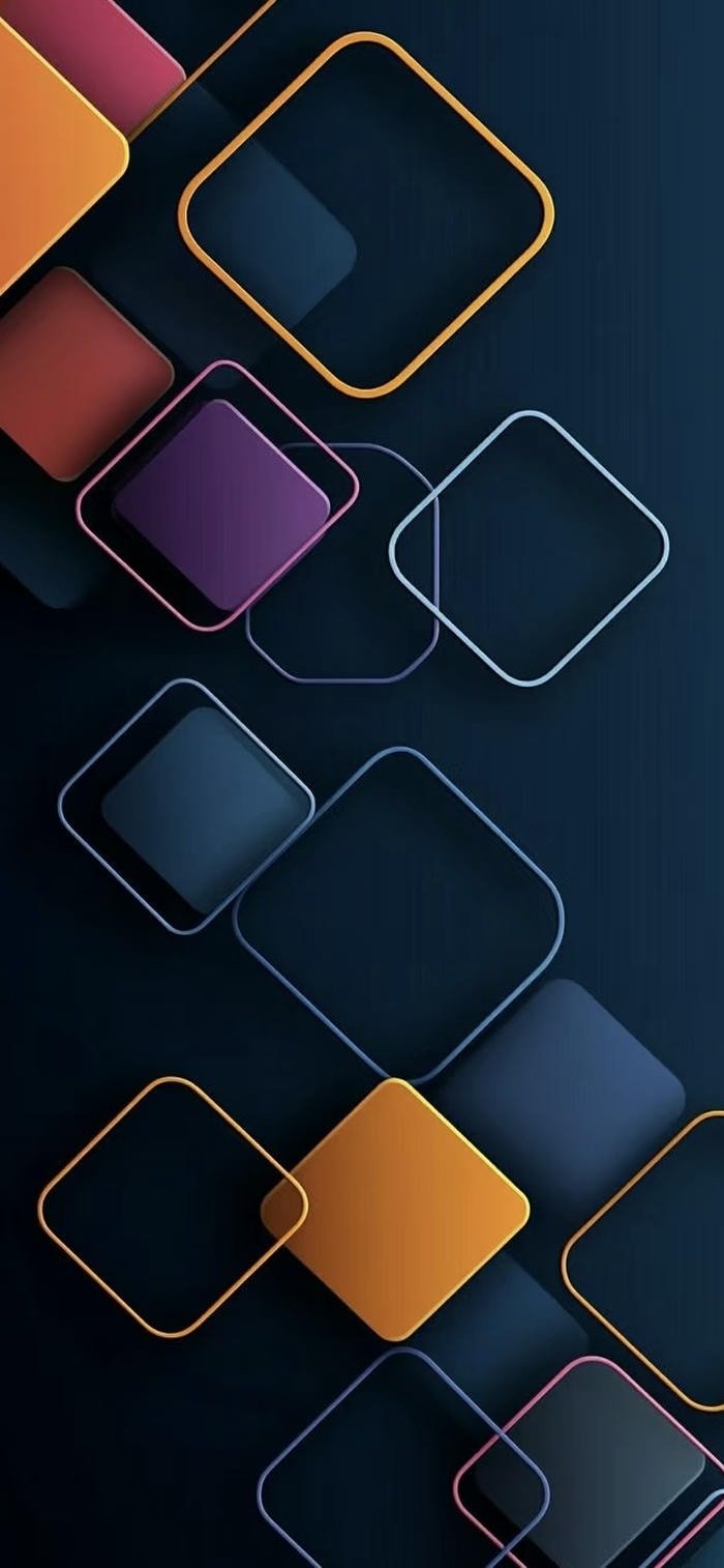 các hình nền hoạ tiết hình học vuông xếp lớp