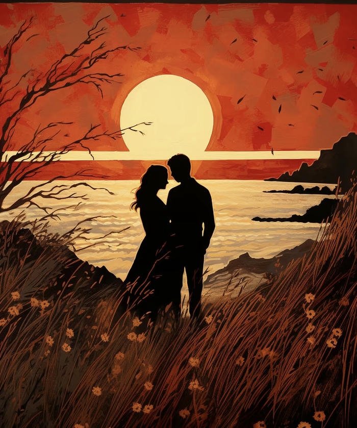 cảm giác couple anime mùa thu