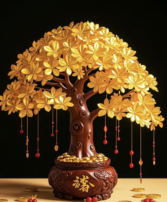 cây phát tài phong thuỷ hút vận