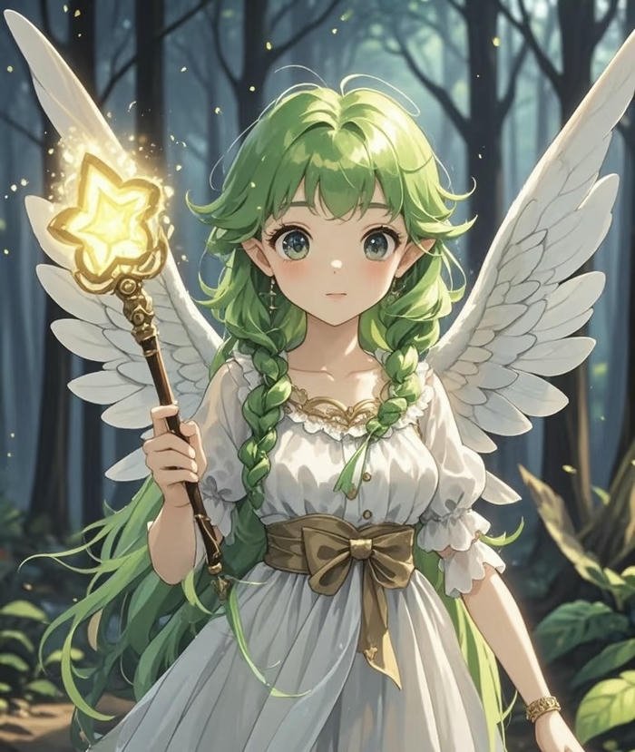 chân dung công chúa ảo pháp anime