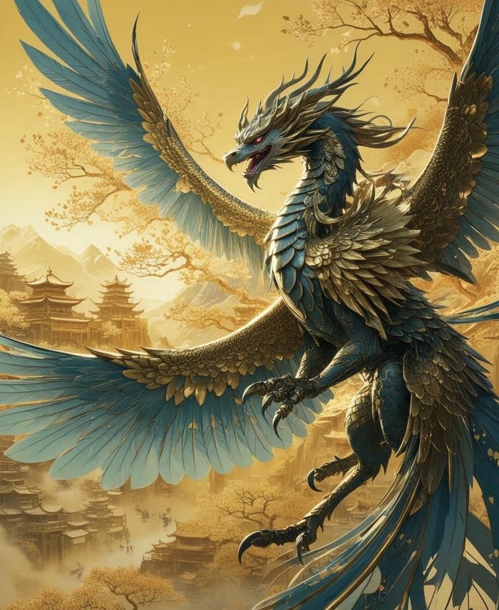 đại bàng phong thủy mang khí thanh