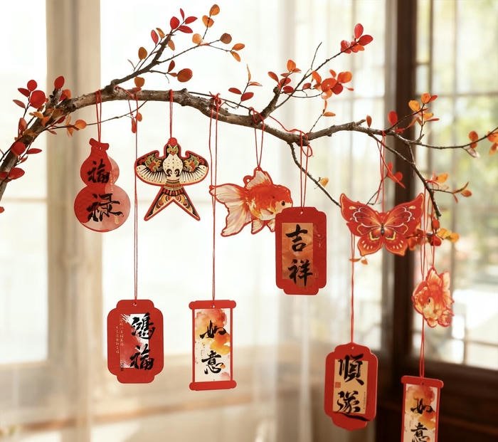 dây treo phong thuỷ may mắn đẹp đón lộc