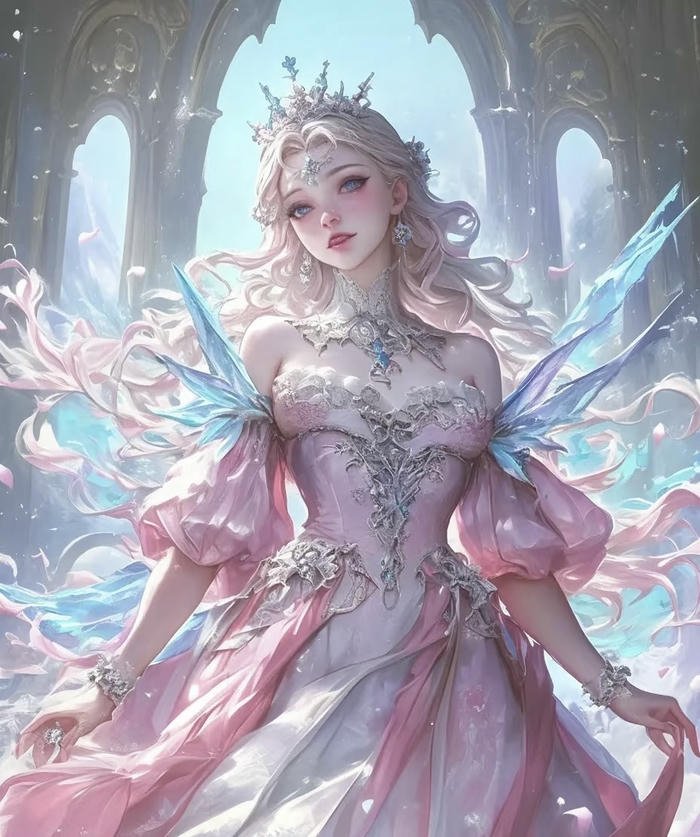 đồ họa công chúa phép màu anime