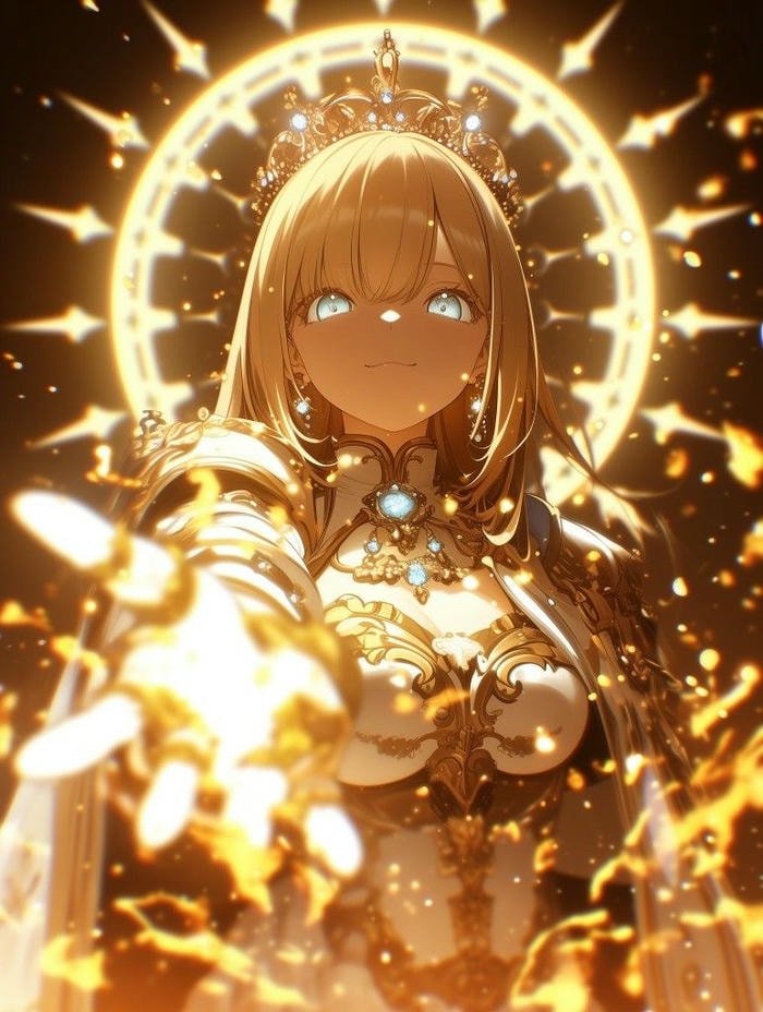 dòng sáng xoay avatar biểu tượng năng lượng