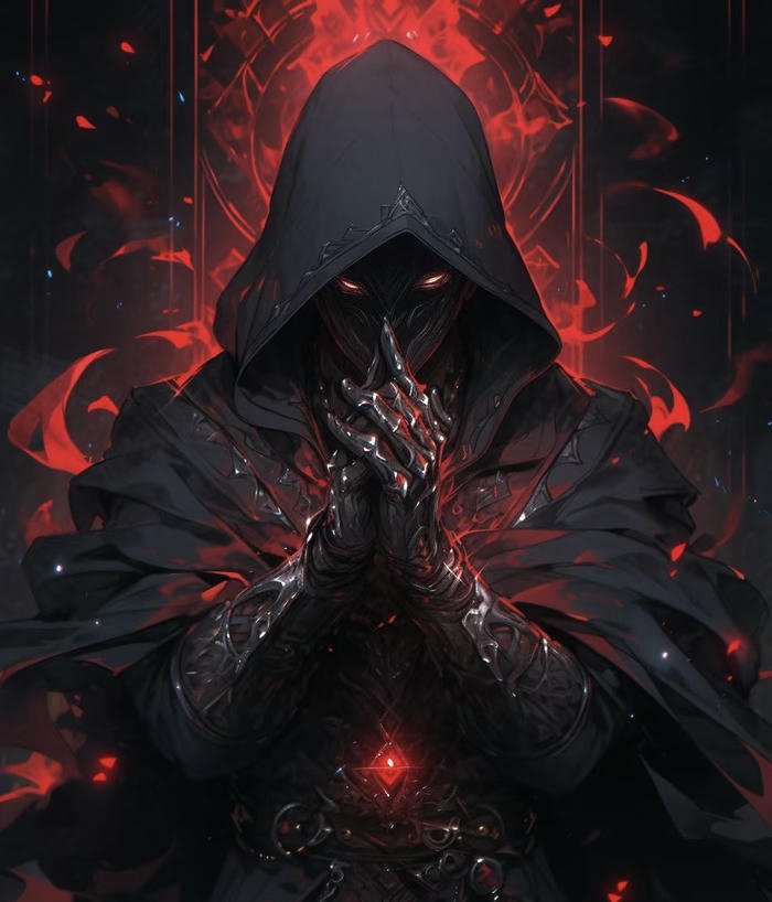 đường nét nhân vật tàn độc anime