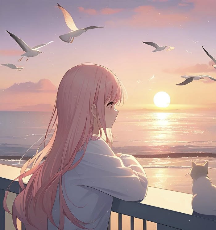 hình ảnh anime aesthetic sắc độ đẹp