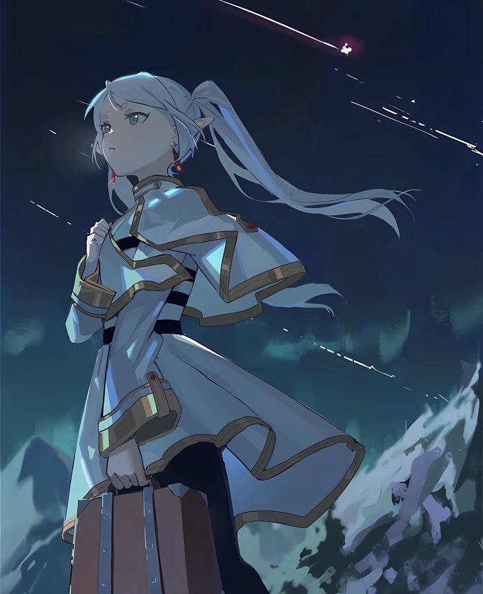 hình ảnh anime aesthetic sắc màu tinh tế