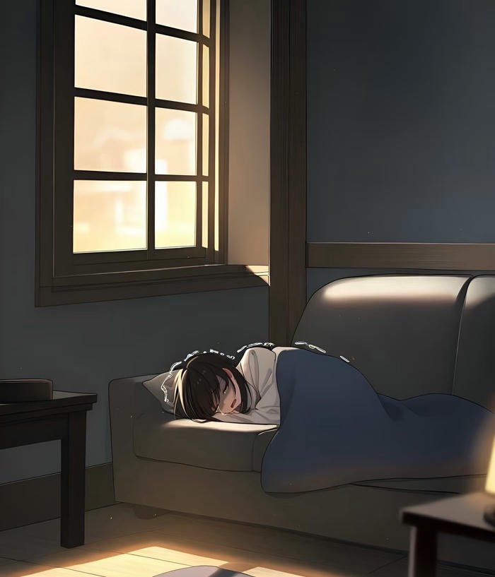 hình ảnh anime ánh mắt cô đơn rạn nứt