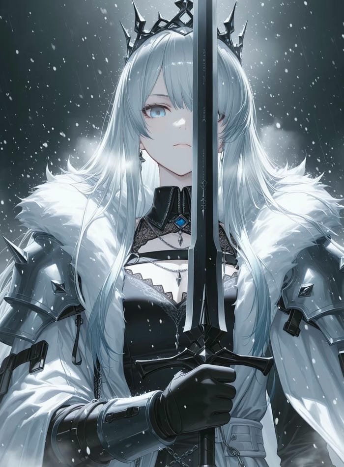 hình ảnh anime hiệp sĩ ánh sáng đẹp