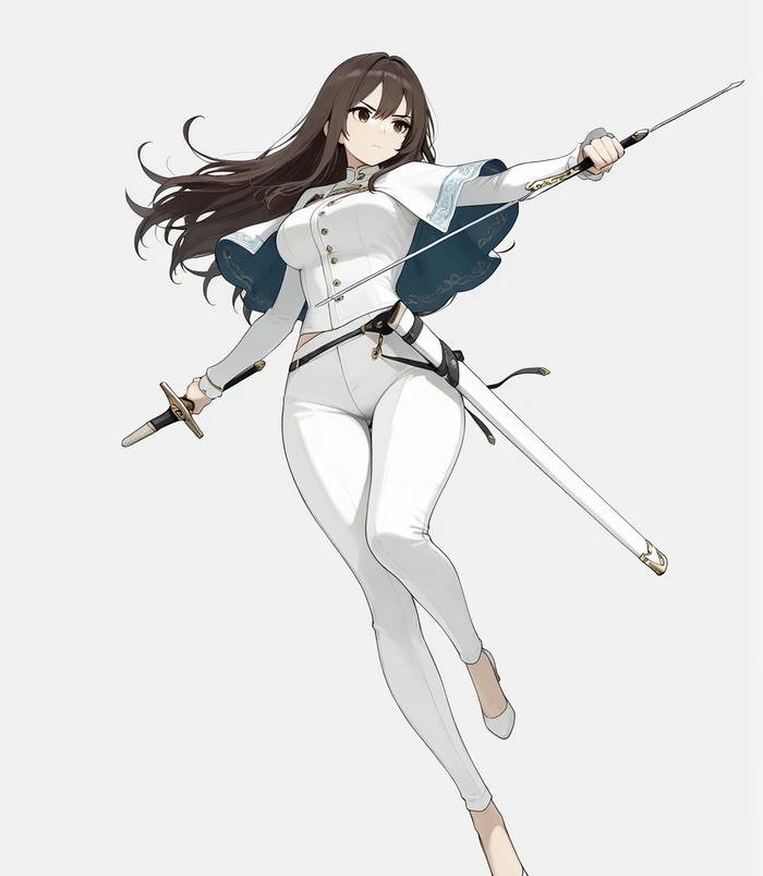 hình ảnh anime nữ kiếm sĩ lạnh lùng tạo cảm giác mạnh