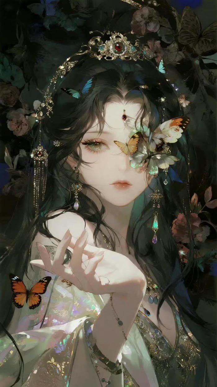 hình ảnh anime phong cách cổ tích lung linh