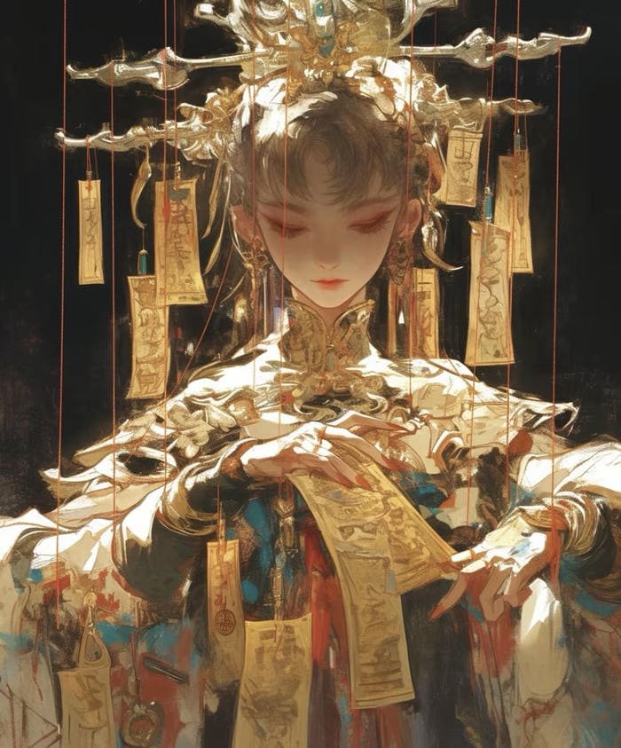 hình ảnh anime phong cách huyền bí nổi bật