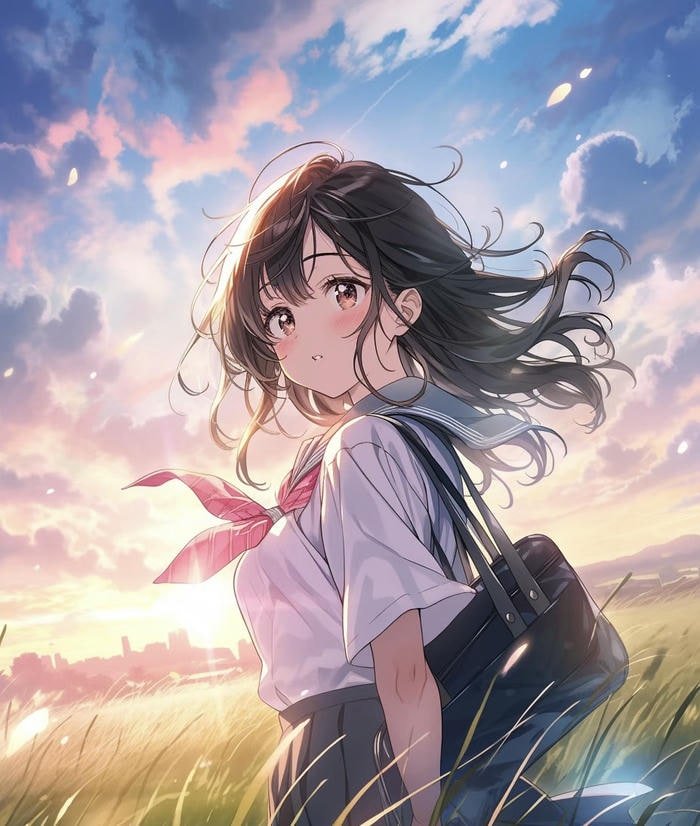 hình ảnh anime phong cách siêu thực đẹp cuốn