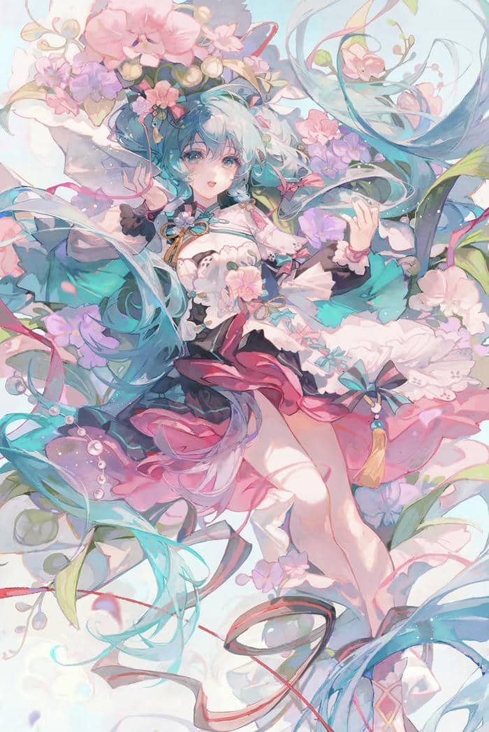 hình ảnh anime sôi động nhìn mê ly