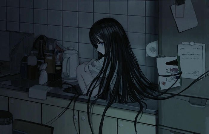 hình ảnh anime style dark chủ đề tối