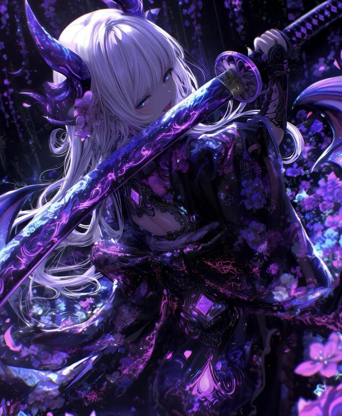 hình ảnh anime style dark nghệ thuật số