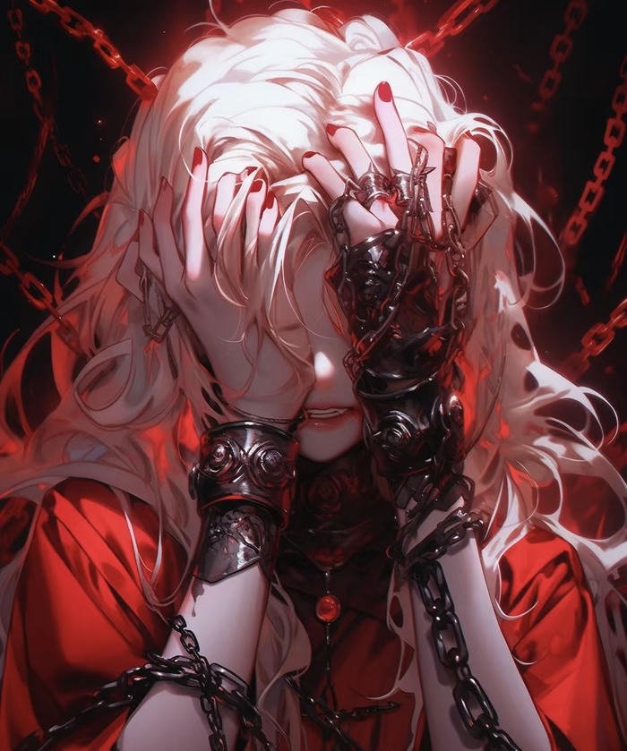 hình ảnh anime u ám đầy bí ẩn