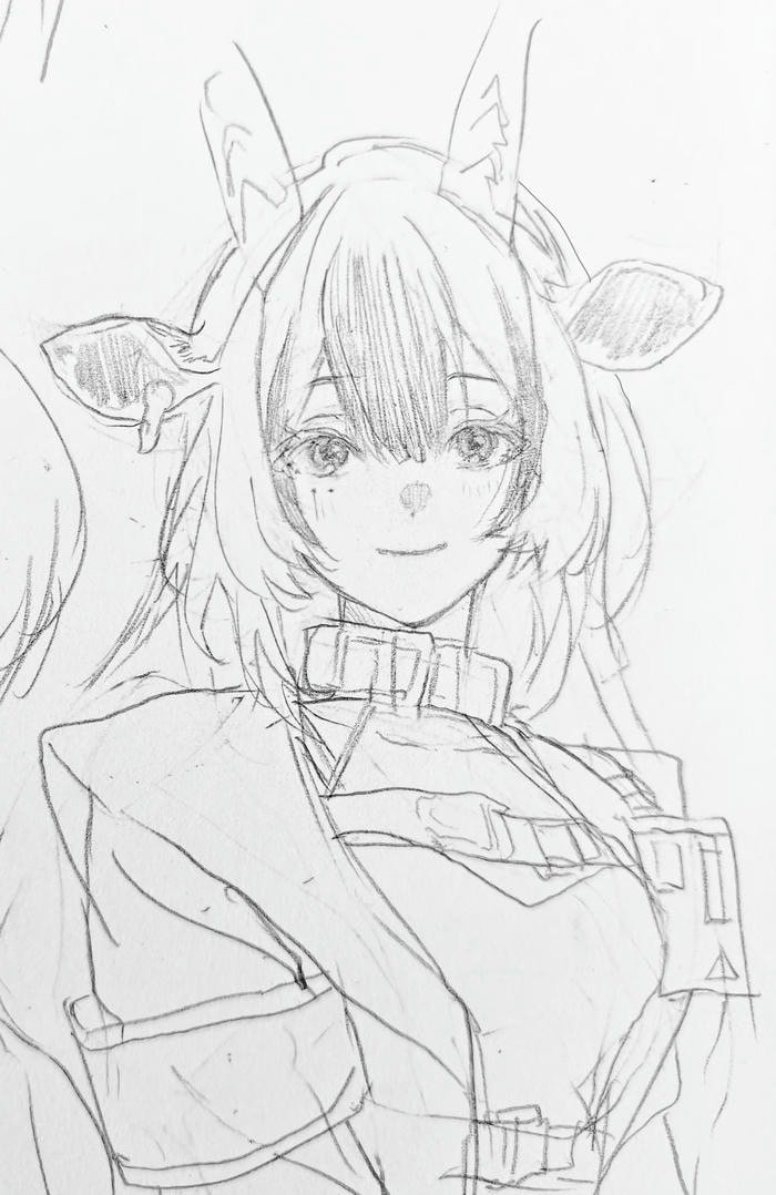 hình ảnh anime vẽ tay đẹp gọn