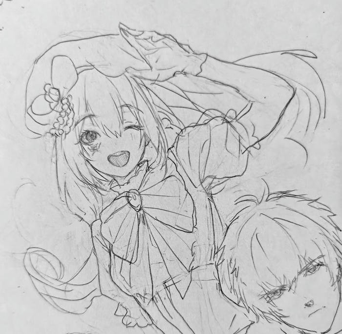 hình ảnh anime vẽ tay sắc nét đẹp