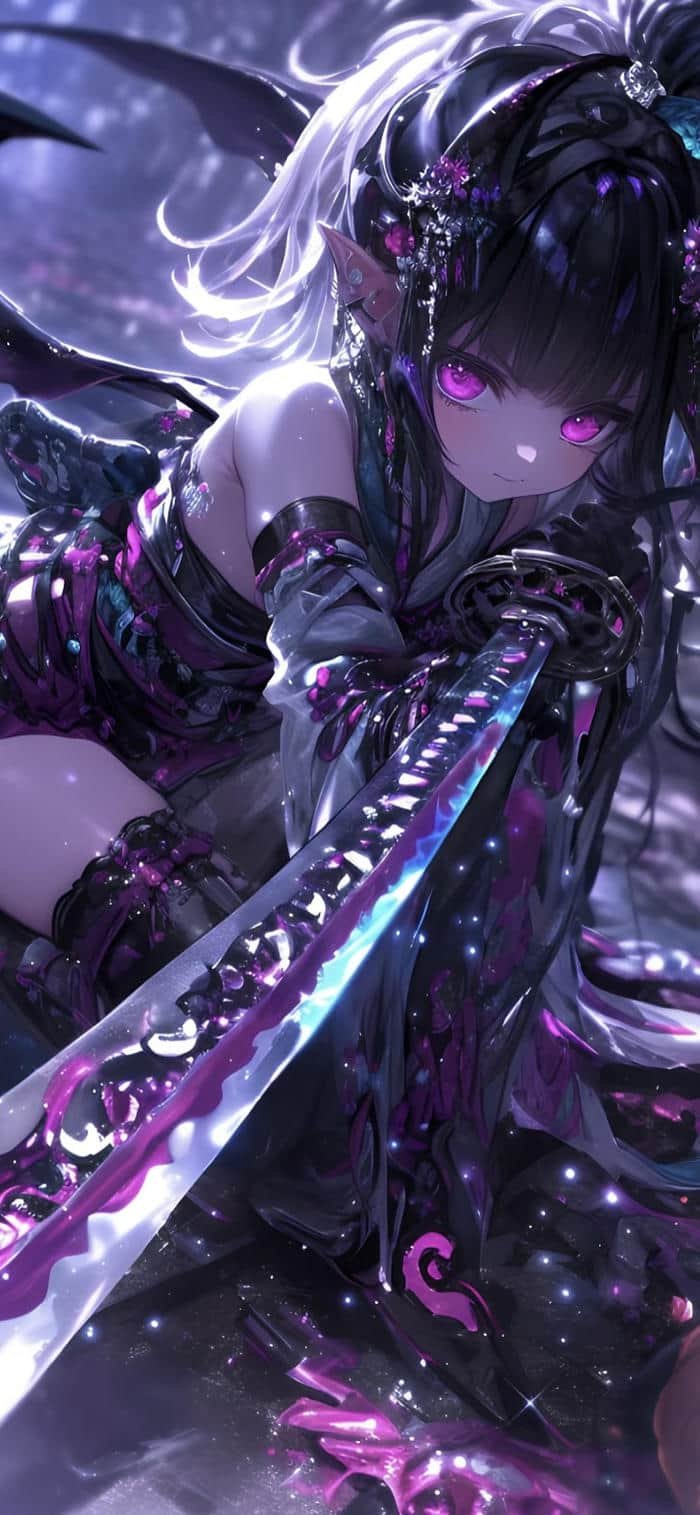 hình ảnh nền anime chất phong vị tối