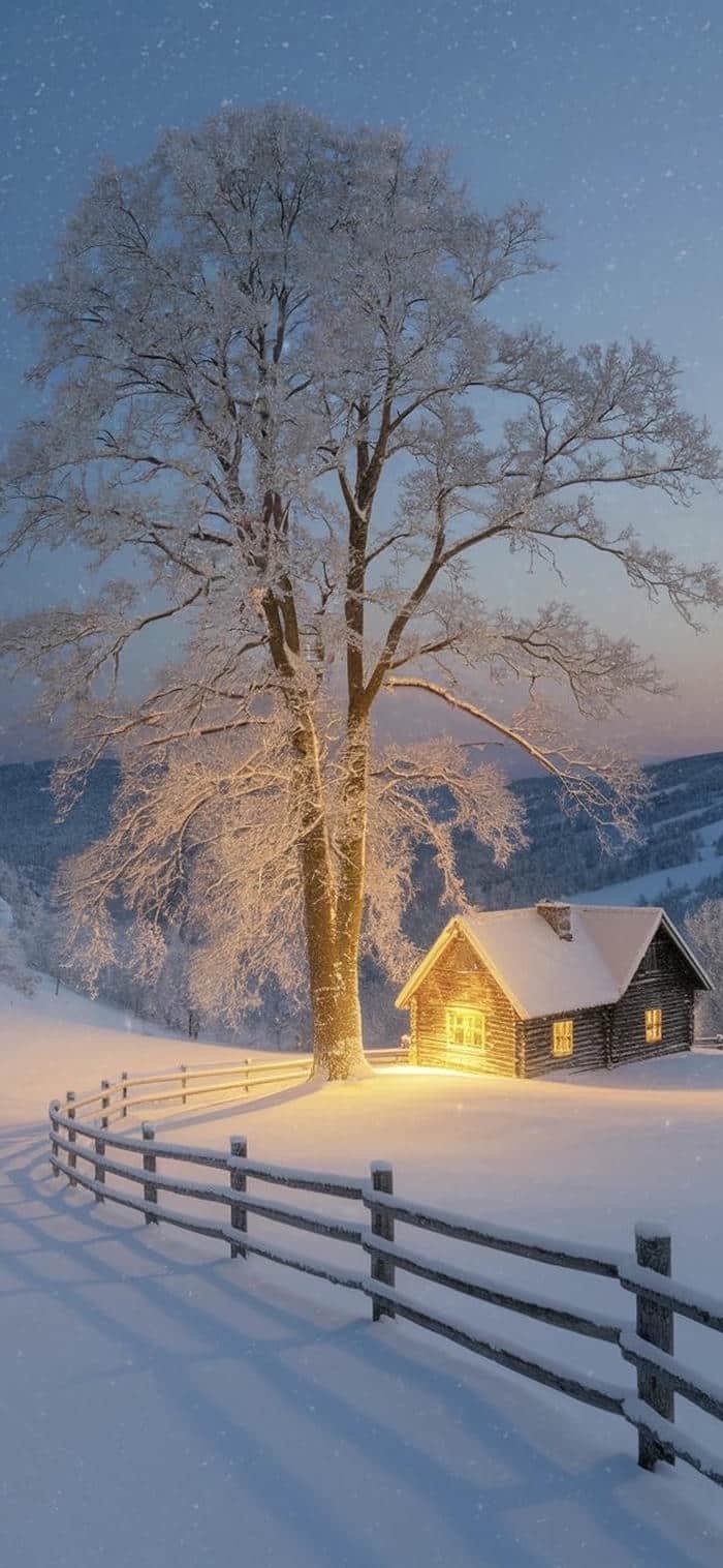 hình ảnh nền đồi tuyết trắng núi non tĩnh