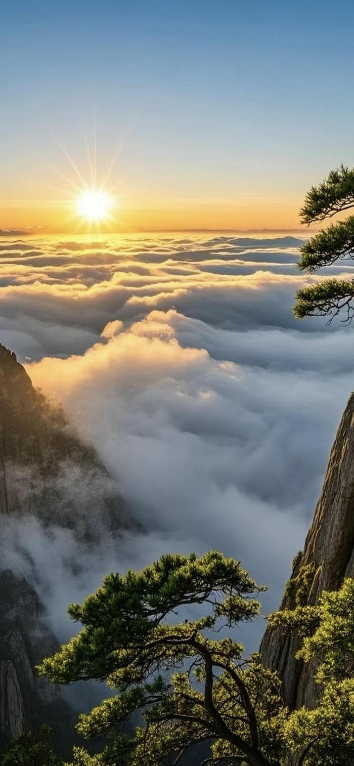 hình ảnh nền mặt trời mọc ánh bình minh