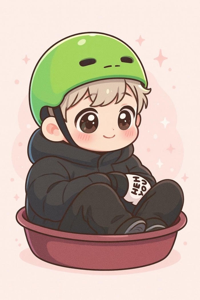 hình anime chibi nam dễ thương