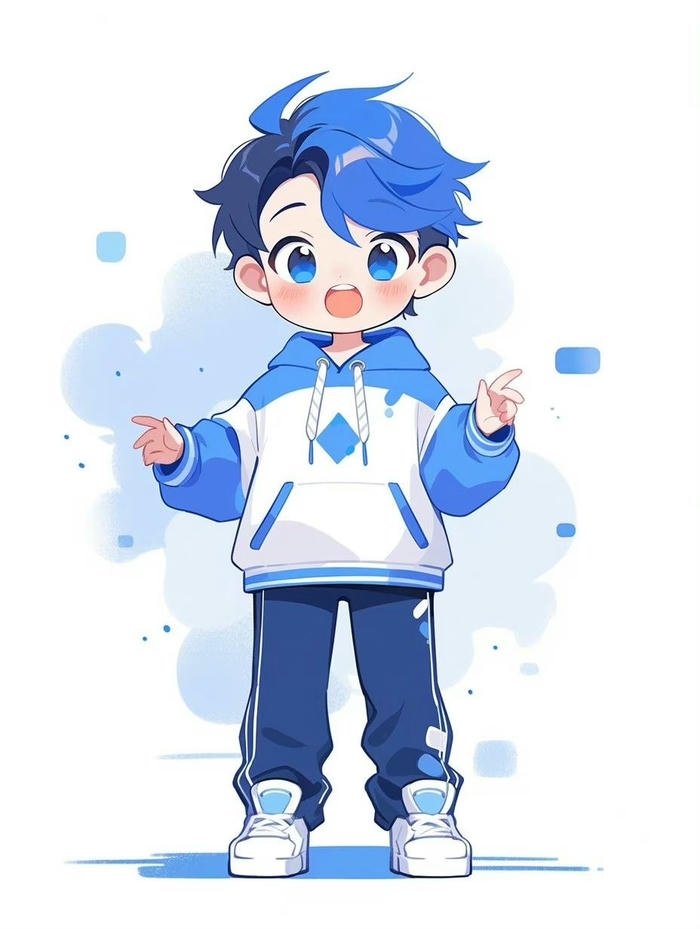 hình anime chibi nam đẹp dễ thương