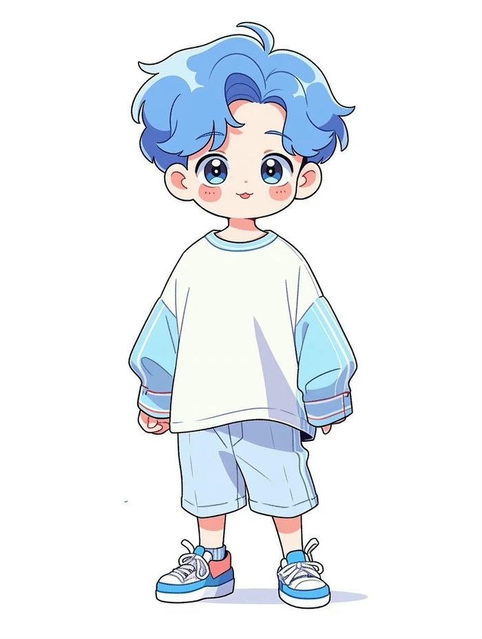 hình anime chibi nam nhẹ nhàng đẹp