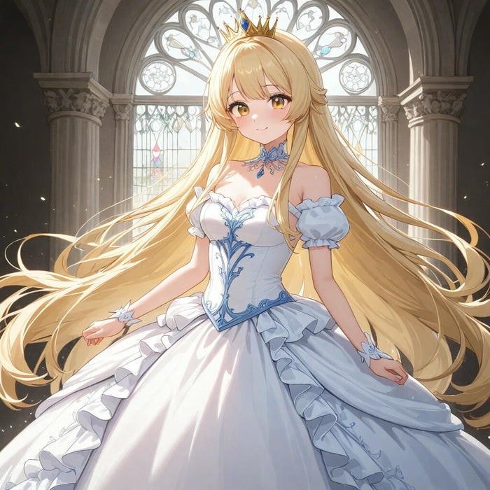 hình anime công chúa cổ tích tạo cảm giác huyền ảo