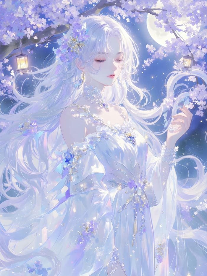 hình anime công chúa cổ tích tạo nên hình ảnh tao nhã