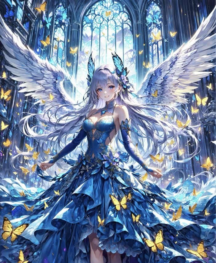 hình anime nghệ thuật số cuốn hút