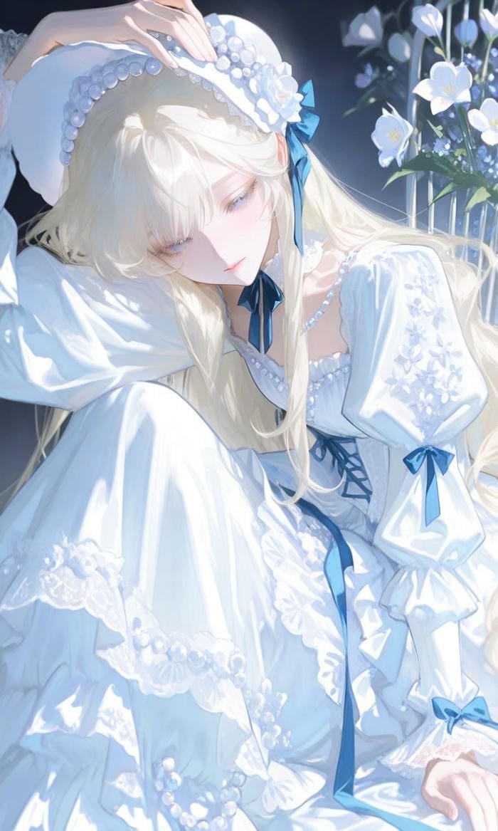 hình anime nghệ thuật số hài hòa