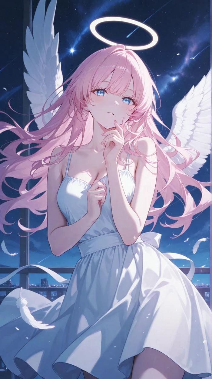 hình anime nhỏ thiên thần