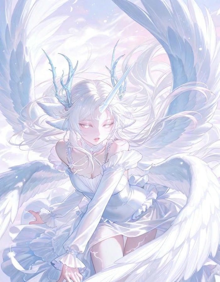 hình anime nhỏ xinh thiên thần