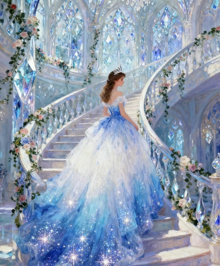 hình anime phong cách cổ tích đơn giản