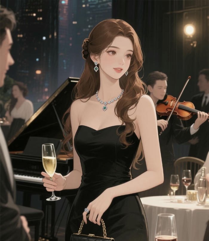 hình anime phong cách hiện đại hài hòa mắt